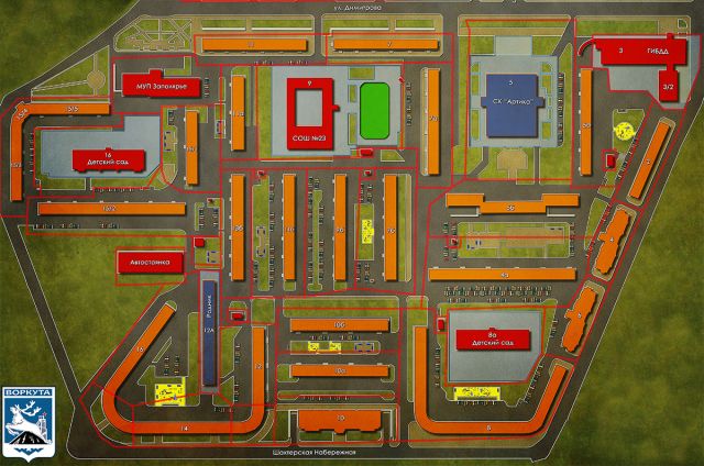 Какие дворы Воркуты заасфальтируют летом 2019 года